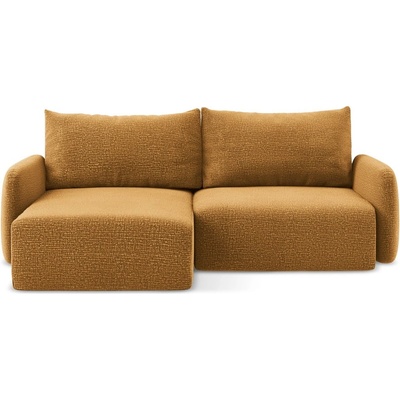 makamii Оранжев разтегателен ъглов диван с място за съхранение (ляв ъгъл) Kalena - Makamii (KALENA_LCF_38_P1_C5)