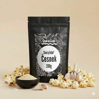 SnackAir Sůl česneková na popkorn 200 g