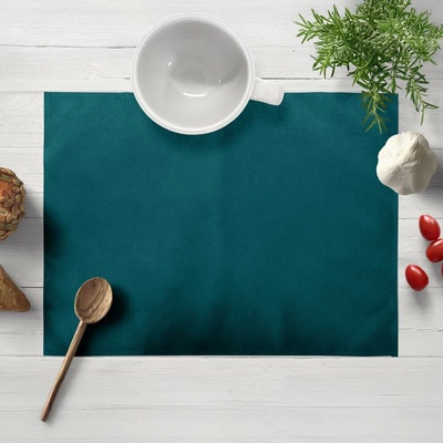 Biante Sametové prostírání Velvet Premium SVP-025 Petrolejové 35x45cm