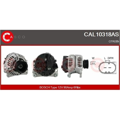 Generátor CASCO CAL10318AS