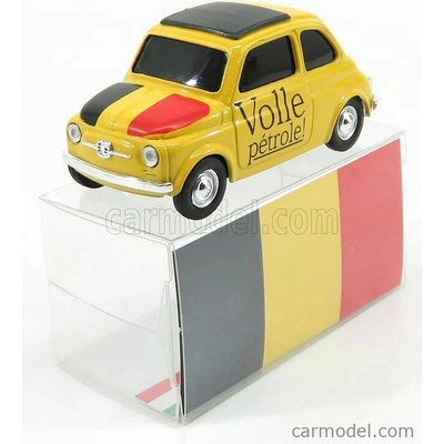 Brumm Fiat 500 Brums Belgio Volle Petrole ! 2018 Žlutá 1:43