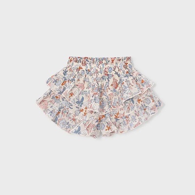 Mayoral Пола панталон щампи на цветя сьомга за мини момиче Mayoral