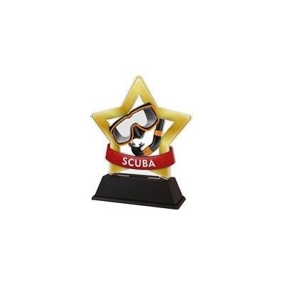 Poháry Bauer Akrylátová trofej STAR001M22 | Potápění