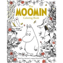 The Moomin Coloring Book Official Gift Edition with Gold Foil Cover