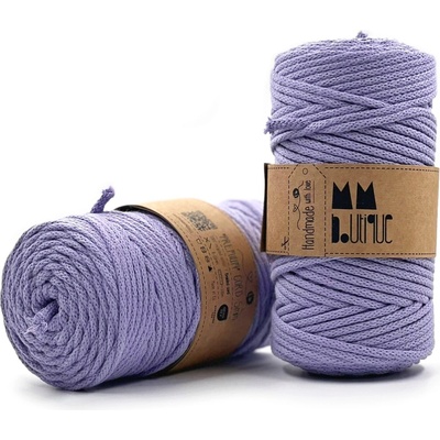 MMboutique bavlněná šňůra Premium 5mm Lavender