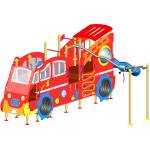 Playfactory КОМБИНИРАНО ДЕТСКО СЪОРЪЖЕНИЕ firetruck ps0052 (ps0052)