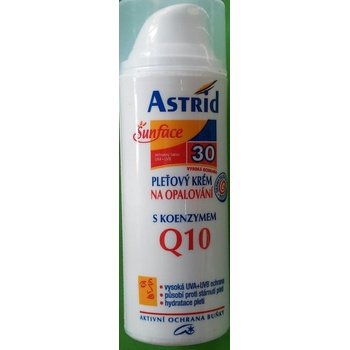 Astrid Sun Face pleťový krém na opalování s koenzymem Q10 SPF30 75 ml