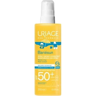 Uriage Bariesun Moisturizing Kid Spray слънцезащитен спрей за лице и тяло spf 50+ за деца 200 мл