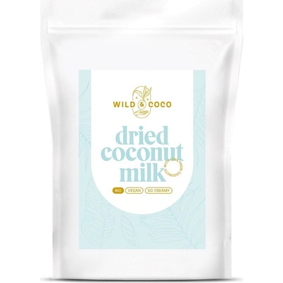 WILD&COCO BIO Sušené kokosové mlieko 300 g