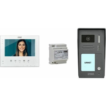 URMET Videovrátnik farebný 7" 1736/501 pre 1 účastníka, 2 vodičový