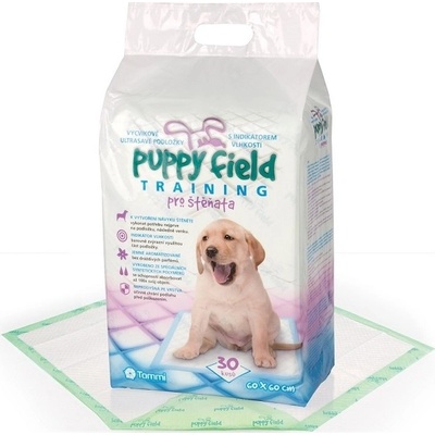 Tommi Podložky Puppy Field Sanitary 60 x 60 cm 30 ks