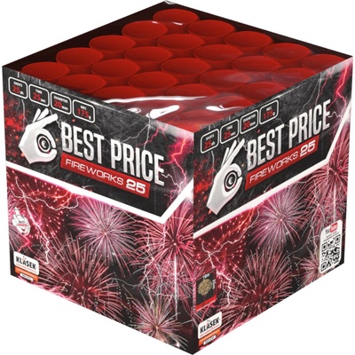 Kompaktný ohňostroj 25 rán 20 mm Best Price