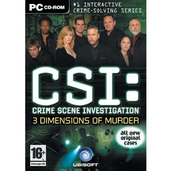 CSI Crime Scene Investigation: 3 Dimensions of Murder