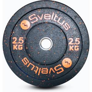 Sveltus Олимпийски бъмпер тежести Sveltus Olympic Disc Bumper 2.5 kg black