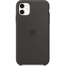 Pouzdra a kryty na mobilní telefony Apple iPhone 11 Silicone Case Black MWVU2ZM/A