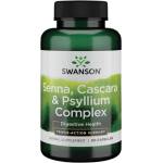 Swanson Senna/Psyllium/Cascara Complex 550 mg [90 капсули]