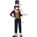 BigBuy Carnival Маскировъчен костюм за деца Жена луд шапкар Размер 5-6 години a99b56