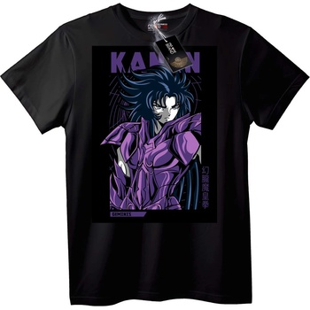 NOONEBRAND Кан Геминис Аниме Т-Шърт - 2XL, Black