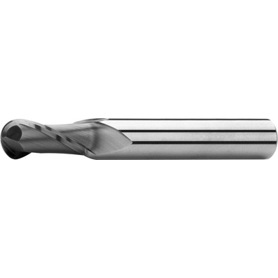 S511602.040 AlTiN | Fréza kopírovací R=½D Ø4x8x57, Z2, λ 30°, DIN 6527L, SK, AlTiN, N