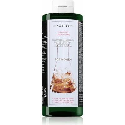 Korres Cystine & Glycoprotein posilňujúci šampón proti vypadávaniu vlasov 400 ml