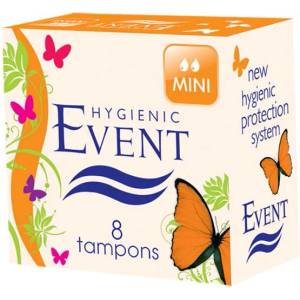  Event хигиенни тампони, Мини, 8 броя