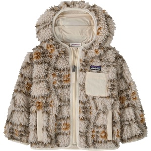 Patagonia Детско поларено яке Patagonia Kid's Baby Retro-X Hoody Casual jacket - Snowshoe Hare: Natural - размер 3-6 Months (703-6201-0713)