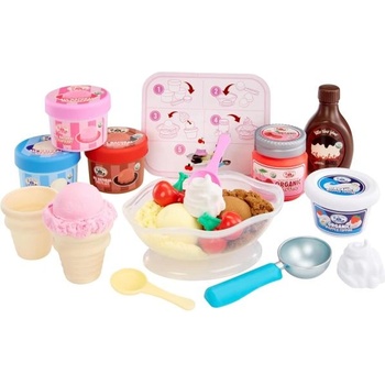 Little Tikes Creative Chefs Комплект за сладолед със 17 аксесоара (639661-EUC)