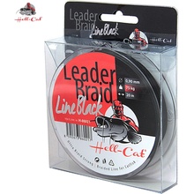 Hell-Cat Šňůra Leader Braid Line Black 20m 0,90mm 75kg