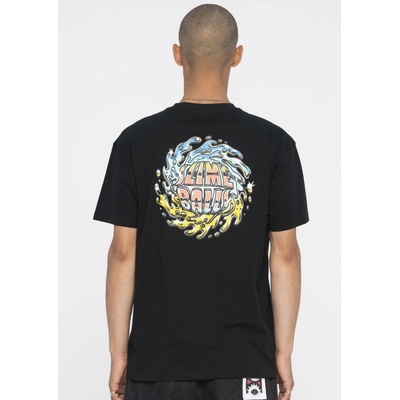 Santa Cruz SB Logo Chrome t-shirt Black