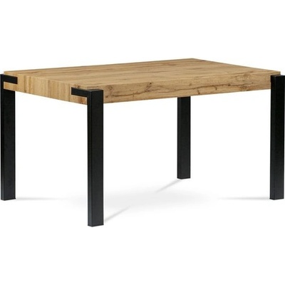 Autronic Ethereal HT-725OAK Jídelní stůl 140x88x76x10 divoký dub – Zboží Dáma