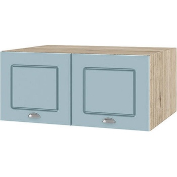 ИРИМ Горен кухненски шкаф Сити АРФ-Деним мат-06-112 80 см