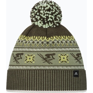 Eisbar Зимна шапка Eisbar Retroski Pompon olive/khaki green