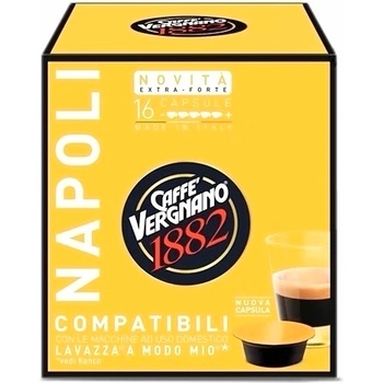 16 бр. кафе капсули Vergnano Napoli съвместими с кафемашини Lavazza A Modo Mio