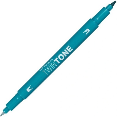 Oboustranná fixa TOMBOW TwinTone, Turquoise Blue