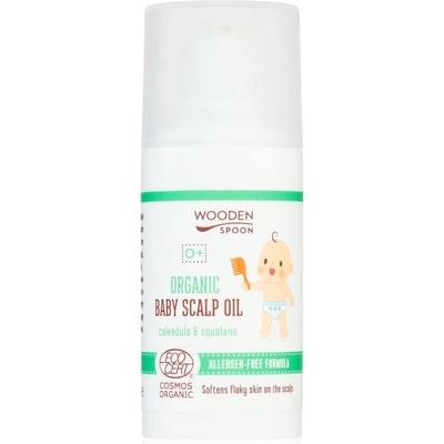 WoodenSpoon Organic péče o pokožku hlavy pro děti od narození 15 ml