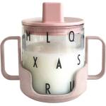 Design Letters Розова бебешка чаша Grow With Your Cup Grow with Your Cup - Design Letters (20103008NUDE)