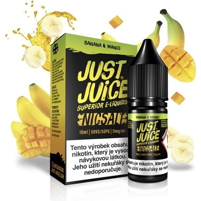 Just Juice Salt Banana & Mango 10 ml 11 mg