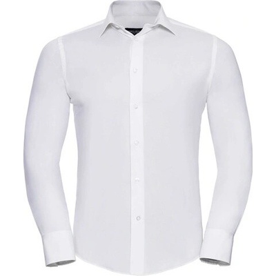 Russell colection pánská košile dlouhý rukáv slim fit B-946M-08 bordó
