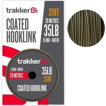 Nikl Trakker Products Trakker Náväzcová šnúra Stiff Coated Hooklink 20 m 35 lb 15,9 kg 20 m