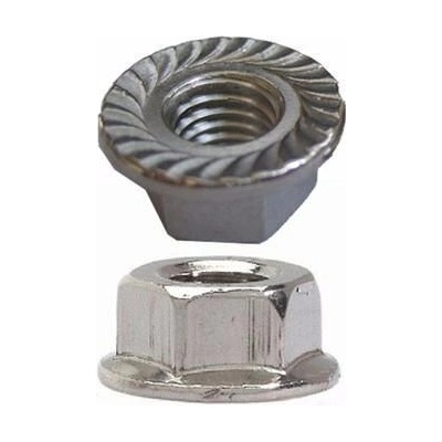 matica s golierom M4 Zn DIN 6923