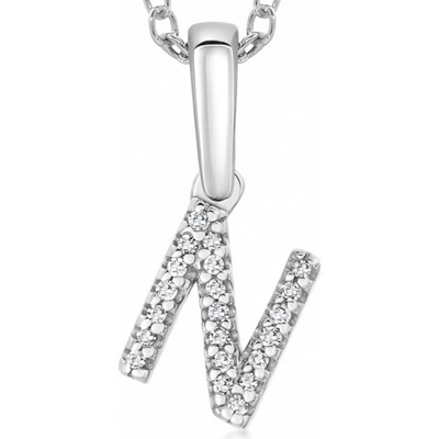 Sofia Diamonds zlatý prívesok písmeno N PAC322 N