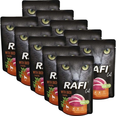 RAFI Cat Възрастни Пате с Патешко 10 x 100 г