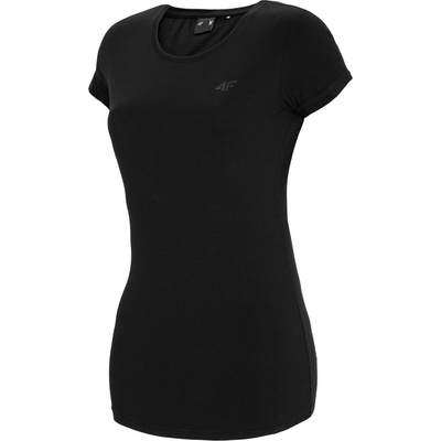4F NOSH4 TSD001 Dámske tričko DEEP BLACK
