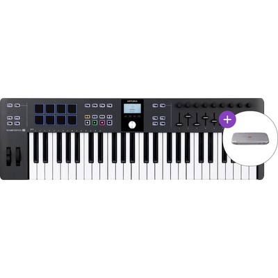 Arturia KeyLab Essential 49 mk3 SET Миди клавиатура Black (KEYLAB-ESSENTIAL-49BK-MK3-SET)