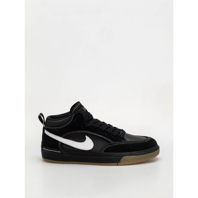 Nike SB React Leo black white black gum light brown