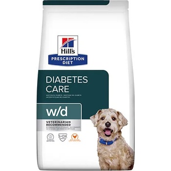 Hill's Hills Prescription Diet w/d Canine - храна за кучета с диабет 1.5kg