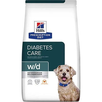Hill's Hills Prescription Diet w/d Canine - храна за кучета с диабет 1.5kg