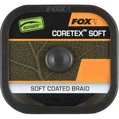 Fox návazcová šňůra naturals coretex soft x 20m 35lb 15,8kg