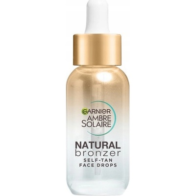 Garnier Ambre Solaire Natural Bronzer Self-Tan Face Drops samoopalovací kapky na obličej 30 ml unisex
