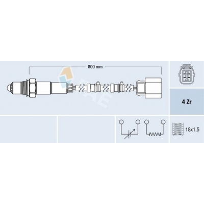Lambda sonda FAE 77708